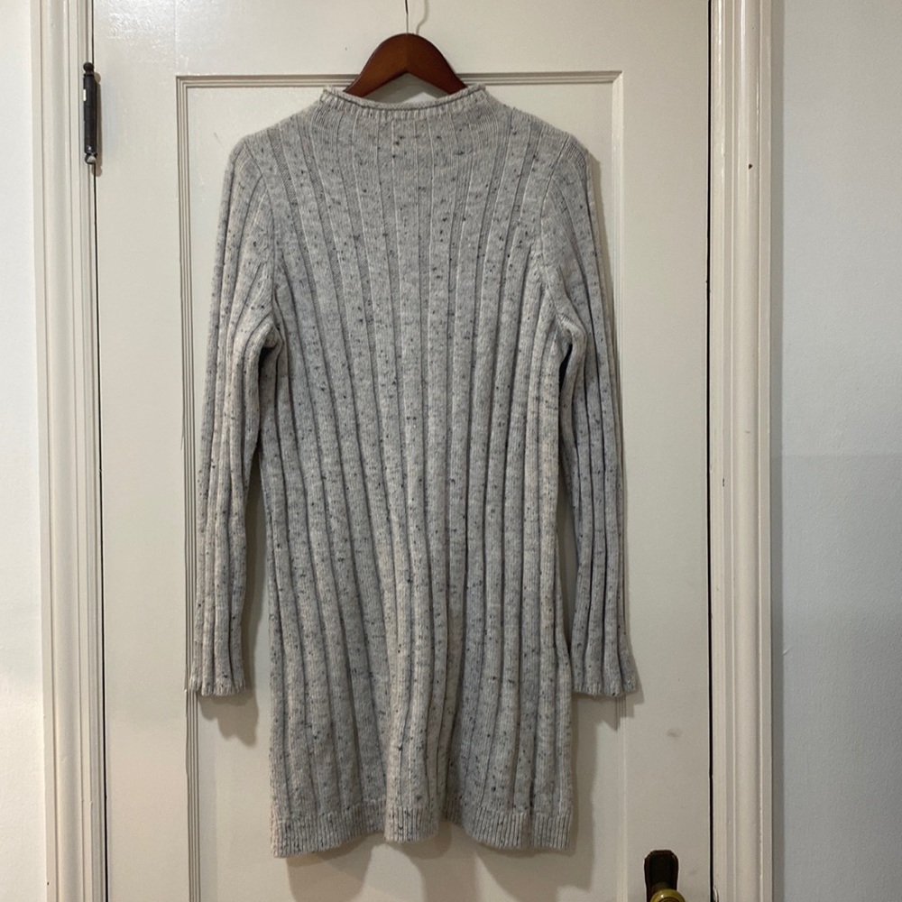 Madewell Donegal Rolled Mockneck Sweater Dress